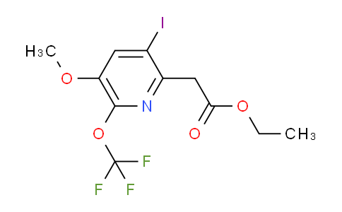 AM159612 | 1804646-14-7 | Ethyl 3-iodo-5-methoxy-6-(trifluoromethoxy)pyridine-2-acetate