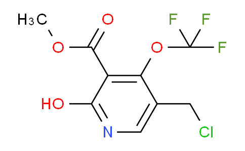 Methyl 5-(chloromethyl)-2-hydroxy-4-(trifluoromethoxy)pyridine-3-carboxylate