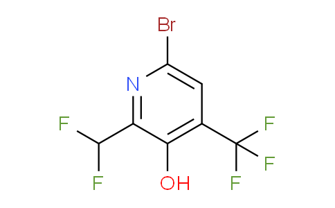 AM15962 | 1804842-58-7 | 6-Bromo-2-(difluoromethyl)-3-hydroxy-4-(trifluoromethyl)pyridine