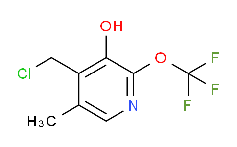 4-(Chloromethyl)-3-hydroxy-5-methyl-2-(trifluoromethoxy)pyridine