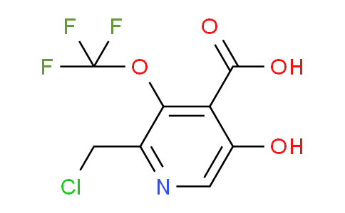 AM159628 | 1804833-35-9 | 2-(Chloromethyl)-5-hydroxy-3-(trifluoromethoxy)pyridine-4-carboxylic acid