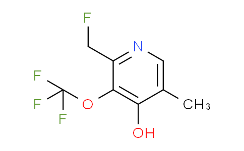AM159633 | 1804814-79-6 | 2-(Fluoromethyl)-4-hydroxy-5-methyl-3-(trifluoromethoxy)pyridine