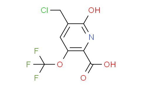AM159638 | 1806737-52-9 | 3-(Chloromethyl)-2-hydroxy-5-(trifluoromethoxy)pyridine-6-carboxylic acid