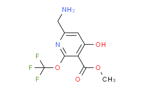 Methyl 6-(aminomethyl)-4-hydroxy-2-(trifluoromethoxy)pyridine-3-carboxylate