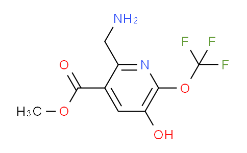 Methyl 2-(aminomethyl)-5-hydroxy-6-(trifluoromethoxy)pyridine-3-carboxylate