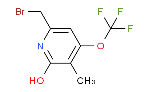 6-(Bromomethyl)-2-hydroxy-3-methyl-4-(trifluoromethoxy)pyridine