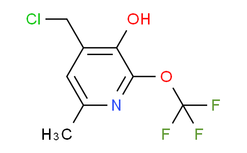 AM159662 | 1805996-67-1 | 4-(Chloromethyl)-3-hydroxy-6-methyl-2-(trifluoromethoxy)pyridine