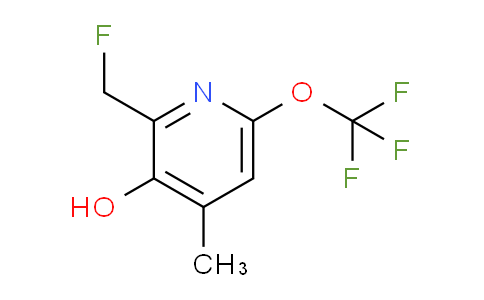 2-(Fluoromethyl)-3-hydroxy-4-methyl-6-(trifluoromethoxy)pyridine