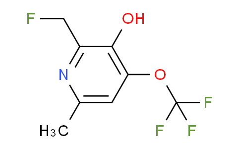2-(Fluoromethyl)-3-hydroxy-6-methyl-4-(trifluoromethoxy)pyridine