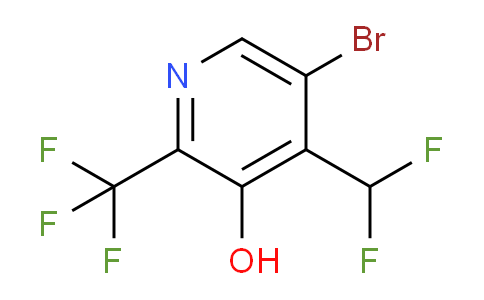 AM15968 | 1804842-67-8 | 5-Bromo-4-(difluoromethyl)-3-hydroxy-2-(trifluoromethyl)pyridine