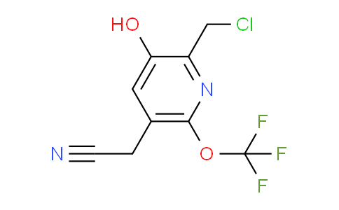 AM159687 | 1804831-13-7 | 2-(Chloromethyl)-3-hydroxy-6-(trifluoromethoxy)pyridine-5-acetonitrile