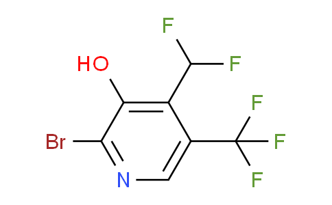 AM15969 | 1805239-36-4 | 2-Bromo-4-(difluoromethyl)-3-hydroxy-5-(trifluoromethyl)pyridine