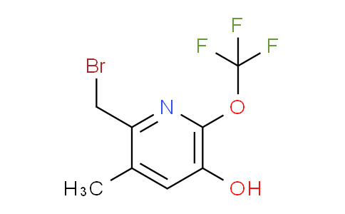 2-(Bromomethyl)-5-hydroxy-3-methyl-6-(trifluoromethoxy)pyridine