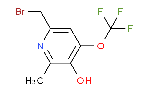 6-(Bromomethyl)-3-hydroxy-2-methyl-4-(trifluoromethoxy)pyridine