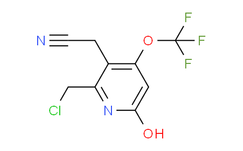 AM159701 | 1804833-28-0 | 2-(Chloromethyl)-6-hydroxy-4-(trifluoromethoxy)pyridine-3-acetonitrile