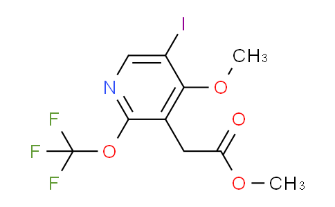 AM159704 | 1804437-54-4 | Methyl 5-iodo-4-methoxy-2-(trifluoromethoxy)pyridine-3-acetate