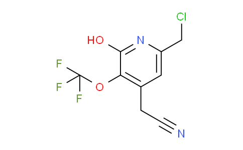 AM159709 | 1806739-61-6 | 6-(Chloromethyl)-2-hydroxy-3-(trifluoromethoxy)pyridine-4-acetonitrile
