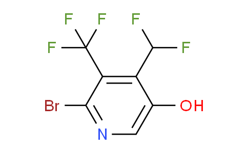 AM15971 | 1805170-49-3 | 2-Bromo-4-(difluoromethyl)-5-hydroxy-3-(trifluoromethyl)pyridine