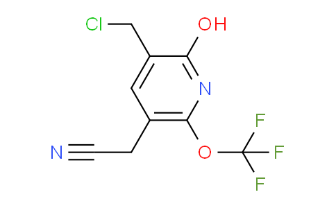 AM159711 | 1804792-86-6 | 3-(Chloromethyl)-2-hydroxy-6-(trifluoromethoxy)pyridine-5-acetonitrile