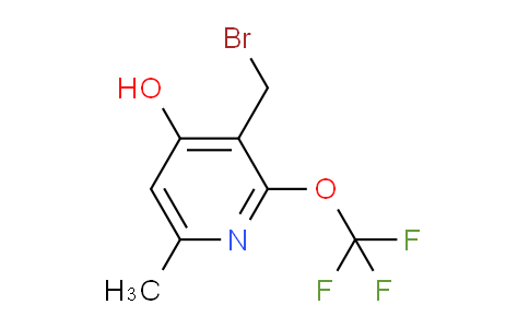 3-(Bromomethyl)-4-hydroxy-6-methyl-2-(trifluoromethoxy)pyridine
