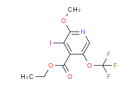 Ethyl 3-iodo-2-methoxy-5-(trifluoromethoxy)pyridine-4-carboxylate