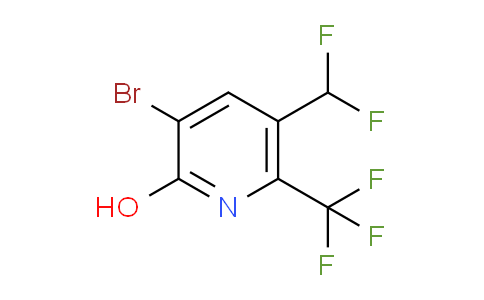 AM15972 | 1805239-84-2 | 3-Bromo-5-(difluoromethyl)-2-hydroxy-6-(trifluoromethyl)pyridine