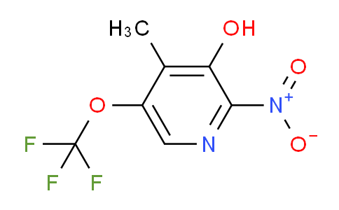 AM159724 | 1804626-47-8 | 3-Hydroxy-4-methyl-2-nitro-5-(trifluoromethoxy)pyridine