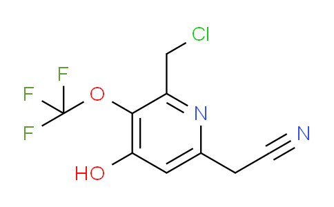 AM159731 | 1803966-38-2 | 2-(Chloromethyl)-4-hydroxy-3-(trifluoromethoxy)pyridine-6-acetonitrile