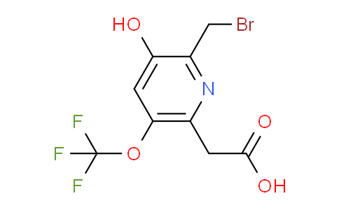 AM159765 | 1806738-47-5 | 2-(Bromomethyl)-3-hydroxy-5-(trifluoromethoxy)pyridine-6-acetic acid