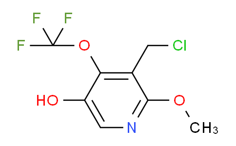 AM159789 | 1805983-09-8 | 3-(Chloromethyl)-5-hydroxy-2-methoxy-4-(trifluoromethoxy)pyridine