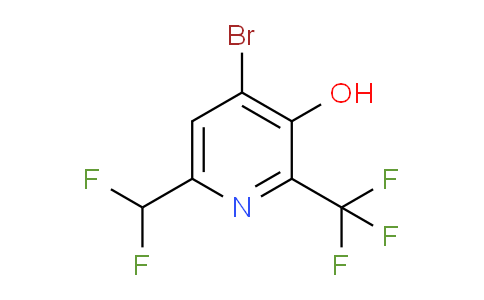 AM15979 | 1806992-04-0 | 4-Bromo-6-(difluoromethyl)-3-hydroxy-2-(trifluoromethyl)pyridine