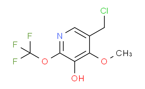 AM159791 | 1804631-32-0 | 5-(Chloromethyl)-3-hydroxy-4-methoxy-2-(trifluoromethoxy)pyridine