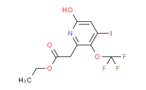 AM159804 | 1804310-40-4 | Ethyl 6-hydroxy-4-iodo-3-(trifluoromethoxy)pyridine-2-acetate