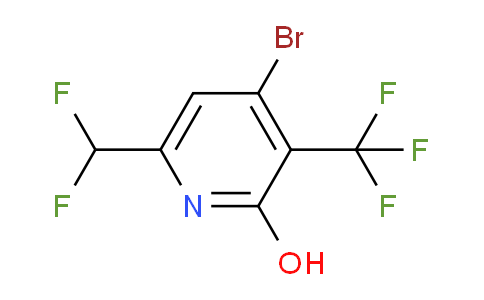 AM15981 | 1805239-99-9 | 4-Bromo-6-(difluoromethyl)-2-hydroxy-3-(trifluoromethyl)pyridine