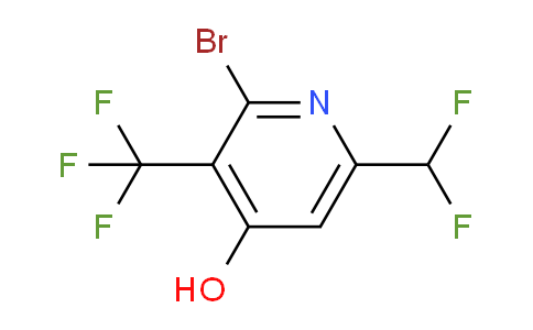 AM15982 | 1806865-75-7 | 2-Bromo-6-(difluoromethyl)-4-hydroxy-3-(trifluoromethyl)pyridine