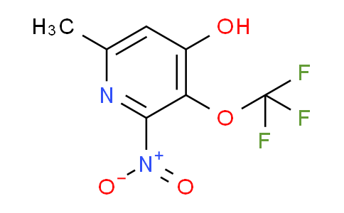 4-Hydroxy-6-methyl-2-nitro-3-(trifluoromethoxy)pyridine