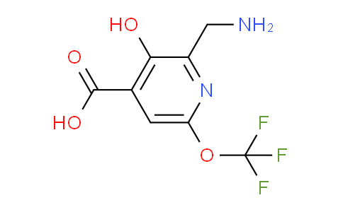 AM159828 | 1804800-06-3 | 2-(Aminomethyl)-3-hydroxy-6-(trifluoromethoxy)pyridine-4-carboxylic acid
