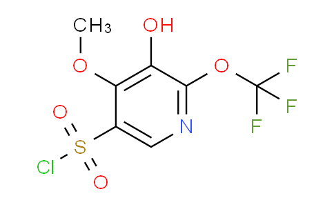 AM159841 | 1804754-76-4 | 3-Hydroxy-4-methoxy-2-(trifluoromethoxy)pyridine-5-sulfonyl chloride