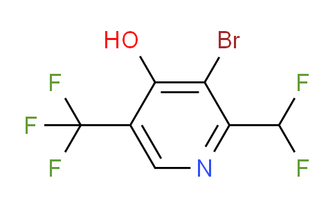 AM15985 | 1805411-54-4 | 3-Bromo-2-(difluoromethyl)-4-hydroxy-5-(trifluoromethyl)pyridine