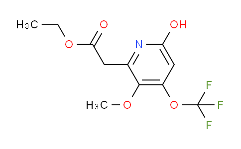 AM159855 | 1804772-44-8 | Ethyl 6-hydroxy-3-methoxy-4-(trifluoromethoxy)pyridine-2-acetate