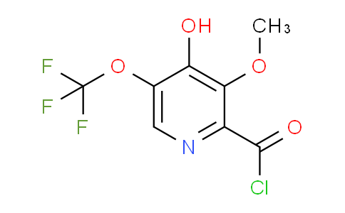 AM159873 | 1805994-59-5 | 4-Hydroxy-3-methoxy-5-(trifluoromethoxy)pyridine-2-carbonyl chloride