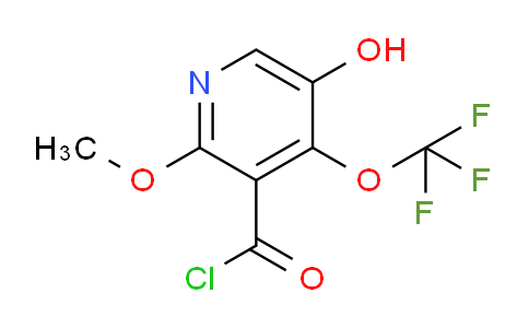5-Hydroxy-2-methoxy-4-(trifluoromethoxy)pyridine-3-carbonyl chloride