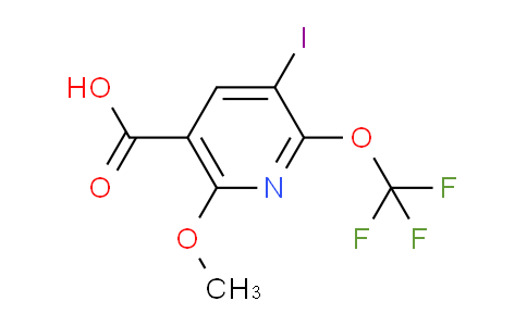 3-Iodo-6-methoxy-2-(trifluoromethoxy)pyridine-5-carboxylic acid