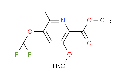 AM159887 | 1804350-52-4 | Methyl 2-iodo-5-methoxy-3-(trifluoromethoxy)pyridine-6-carboxylate