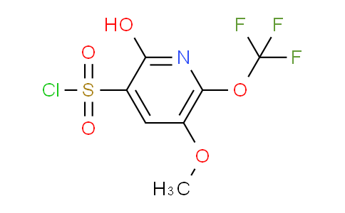 AM159893 | 1806048-17-8 | 2-Hydroxy-5-methoxy-6-(trifluoromethoxy)pyridine-3-sulfonyl chloride