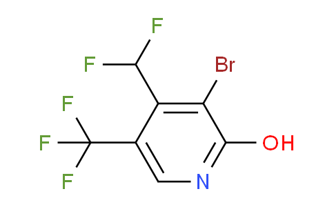 3-Bromo-4-(difluoromethyl)-2-hydroxy-5-(trifluoromethyl)pyridine