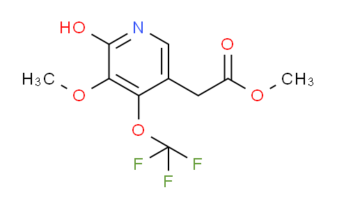 Methyl 2-hydroxy-3-methoxy-4-(trifluoromethoxy)pyridine-5-acetate