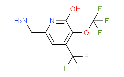 6-(Aminomethyl)-2-hydroxy-3-(trifluoromethoxy)-4-(trifluoromethyl)pyridine