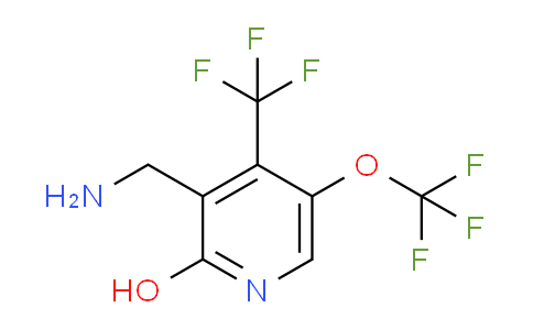 3-(Aminomethyl)-2-hydroxy-5-(trifluoromethoxy)-4-(trifluoromethyl)pyridine