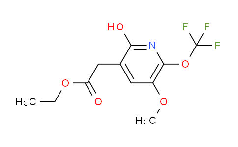 AM159916 | 1806045-66-8 | Ethyl 2-hydroxy-5-methoxy-6-(trifluoromethoxy)pyridine-3-acetate